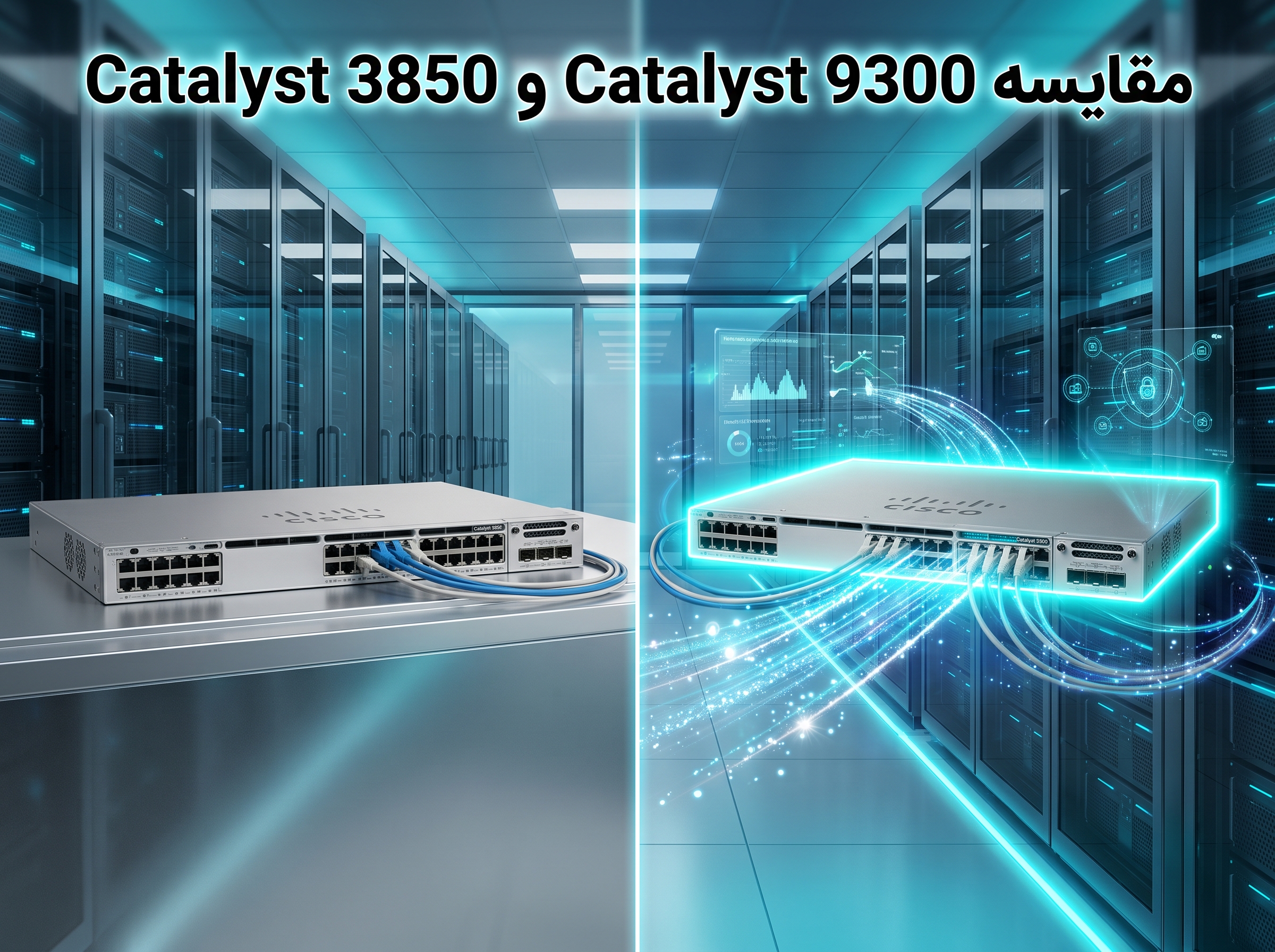 مقایسه سوییچ سیسکو Catalyst 9300|Catalyst 3850