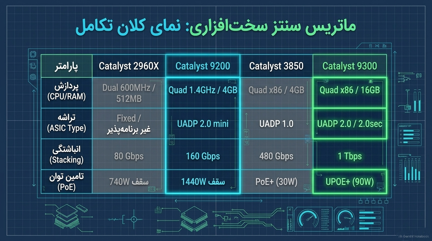 خطرات سوئیچ 2960 و 3850 (EOL) | راهنمای ارتقا به کاتالیست 9200|9300