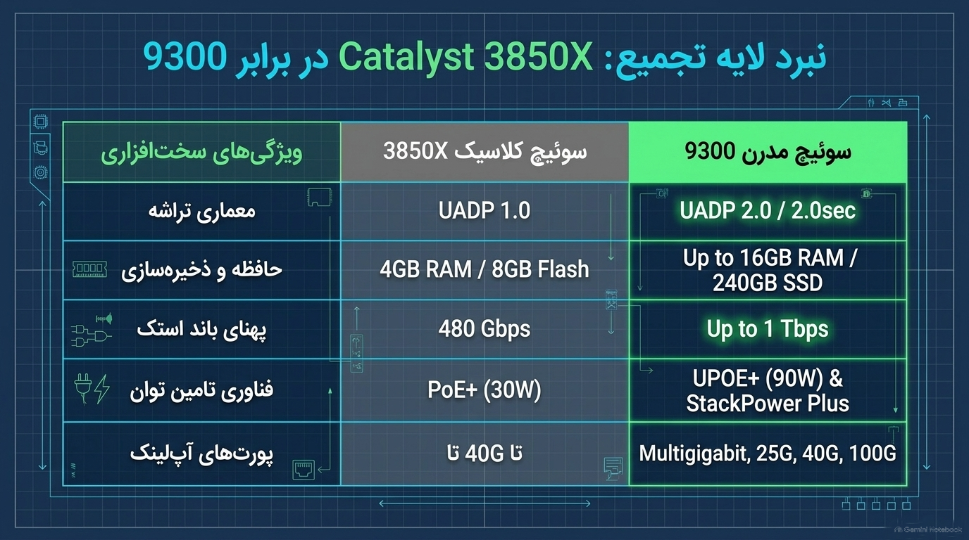 خطرات سوئیچ 2960 و 3850 (EOL) | راهنمای ارتقا به کاتالیست 9200|9300