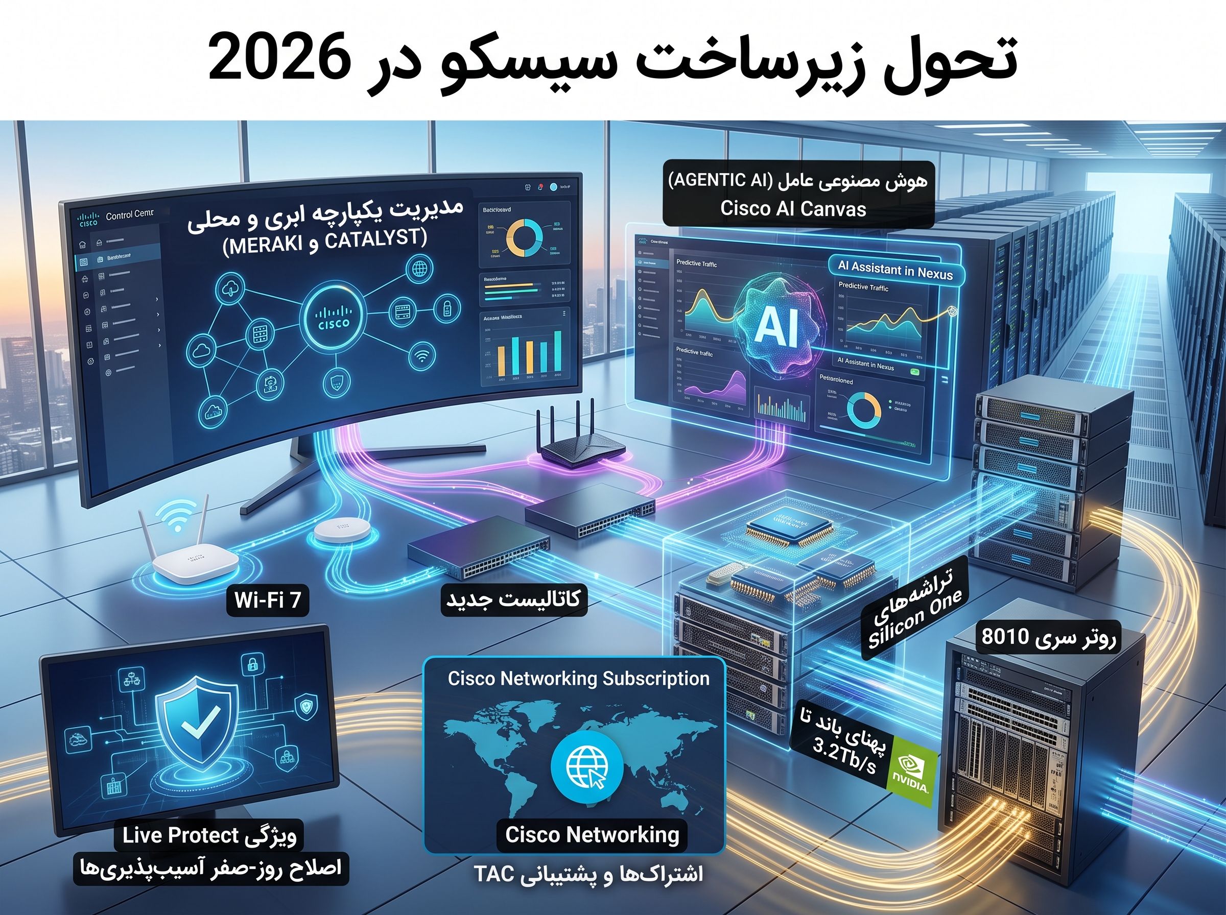 تحول زیرساخت سیسکو در 2026