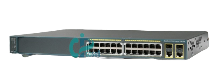 سوئیچ سیسکو ۲۴ پورت PoE مدل WS-C2960-24PC-L