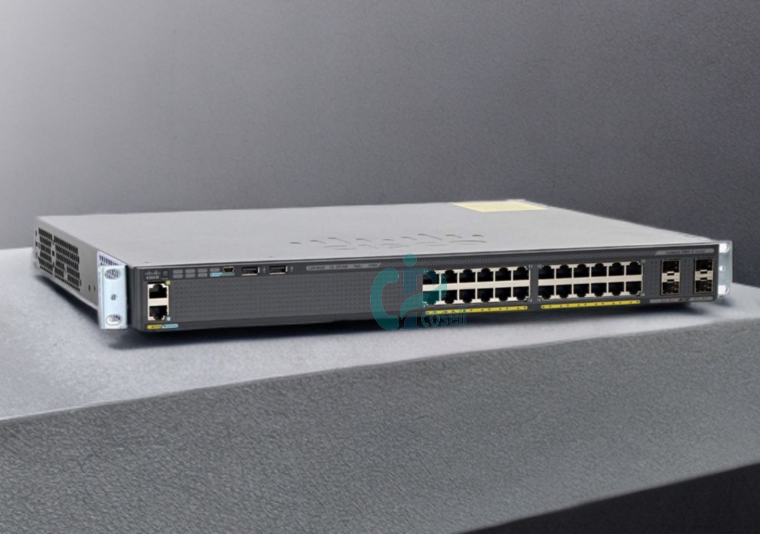 سوئیچ سیسکو 24 پورت PoE+ مدل WS-C2960X-24PS-L