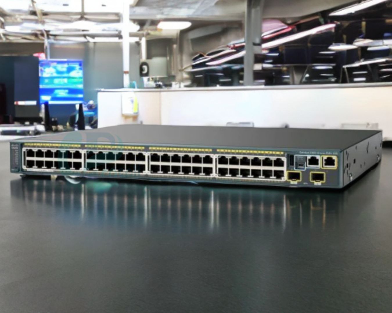 سوئیچ سیسکو WS-C2960S-48FPD-L | سوئیچ مدیریتی ۴۸ پورت PoE+ با uplink ده گیگابیتی