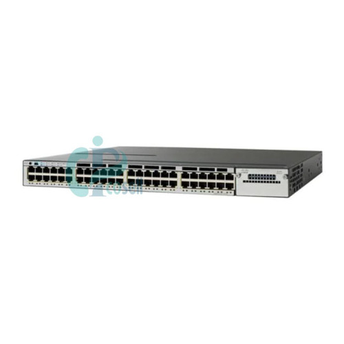 سوئیچ سیسکو WS-C3750X-48TS | سوئیچ مدیریتی ۴۸ پورت Gigabit با پاور دوگانه و قابلیت StackPower