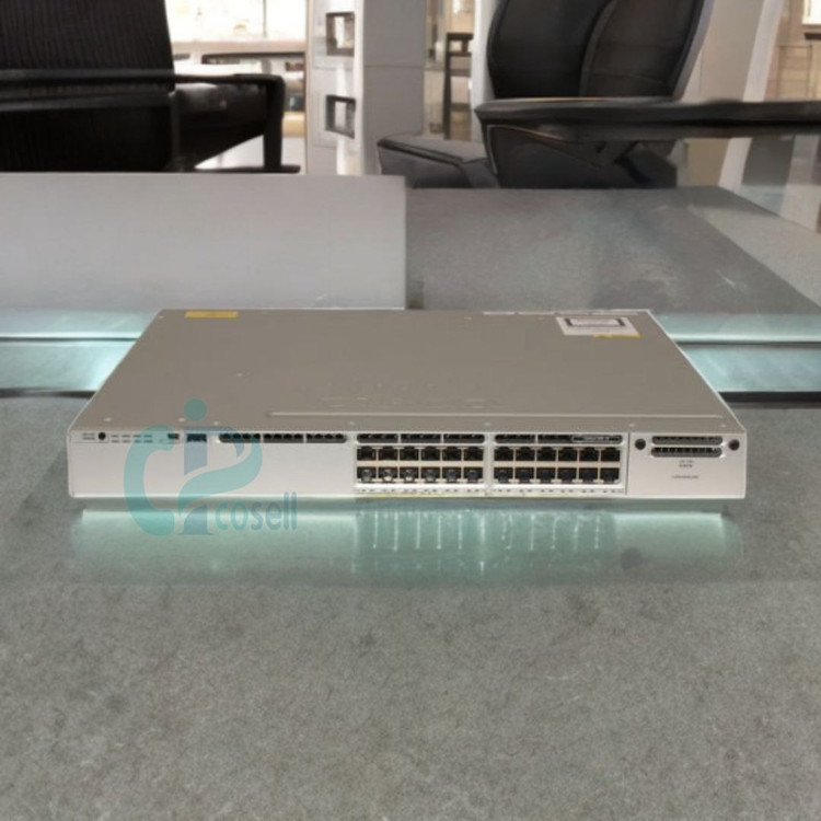 سوئیچ سیسکو WS-C3850-24U-S | سوئیچ مدیریتی ۲۴ پورت UPOE سری Catalyst 3850