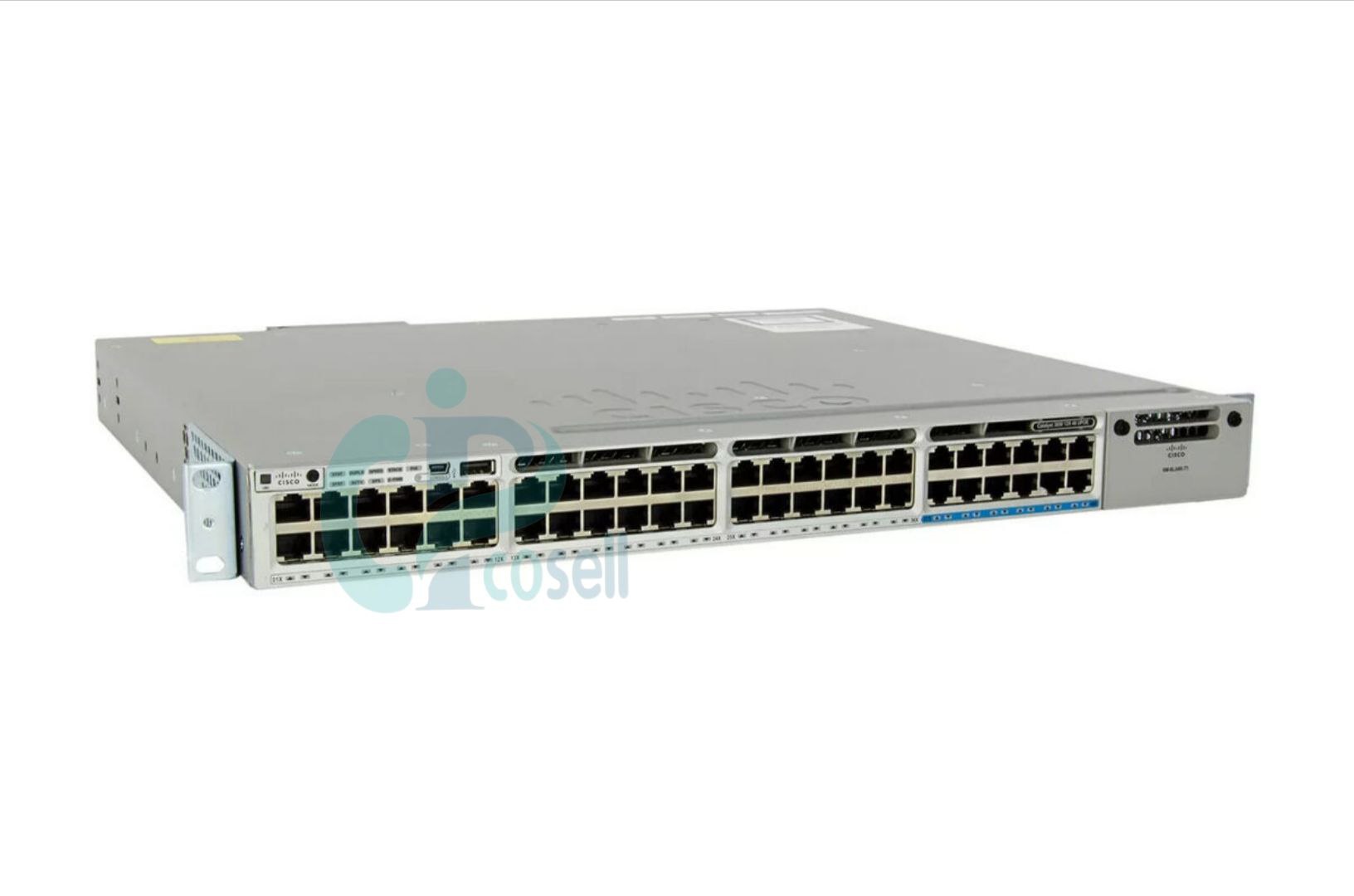 سوئیچ سیسکو WS-C3850-12X48U-S | ۴۸ پورت گیگابیت UPOE + ۱۲ پورت 10G سری Catalyst 3850