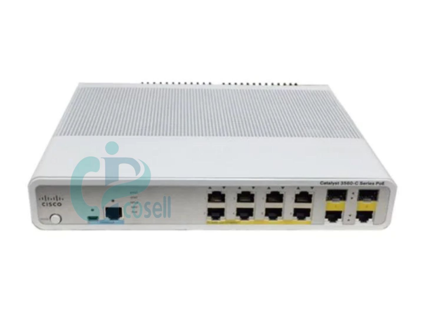 سوئیچ سیسکو WS-C3560C-8PC-S | سوئیچ کامپکت ۸ پورت PoE+
