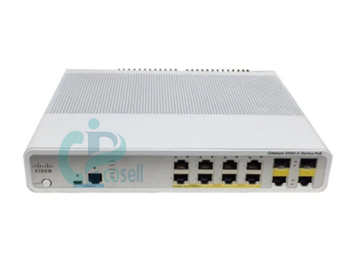 سوئیچ سیسکو WS-C3560C-8PC-S | سوئیچ کامپکت ۸ پورت PoE+