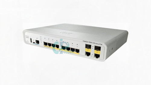سوئیچ سیسکو WS-C3560CG-8PC-S | سوئیچ کامپکت ۸ پورت گیگابیت PoE+