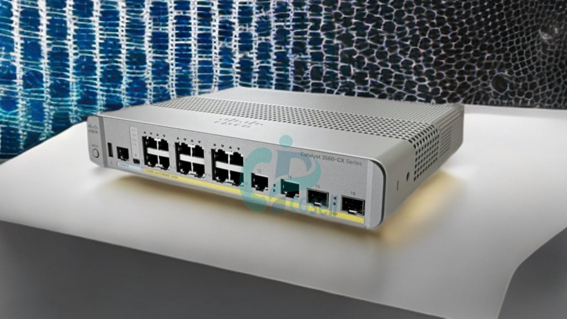 سوئیچ سیسکو WS-C3560CX-12PC-S | سوئیچ گیگابیت ۱۲ پورت PoE+