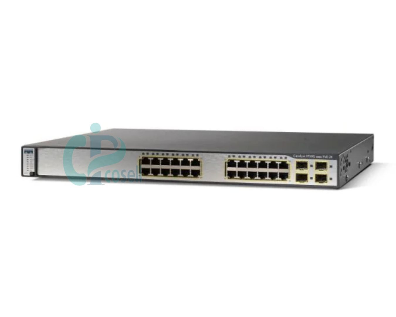 سوئیچ سیسکو ۲۴ پورت گیگابیت PoE مدل WS-C3750G-24PS-S با ۴ پورت SFP