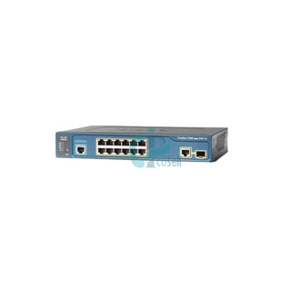 سوئیچ سیسکو ۱۲ پورت 10/100 با PoE+ مدل WS-C3560-12PC-S