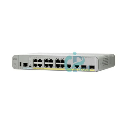 سوئیچ سیسکو ۱۲ پورت گیگابیت PoE+ مدل WS-C3560CX-12PD-S با uplink ۱۰G