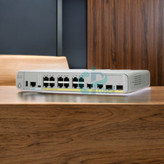 سوئیچ سیسکو ۱۲ پورت گیگابیت PoE+ مدل WS-C3560CX-12PD-S با uplink ۱۰G
