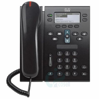 تلفن آیپی سیسکو CP-6941-C-K9 با چهار خط، نمایشگر گرافیکی و تغذیه PoE