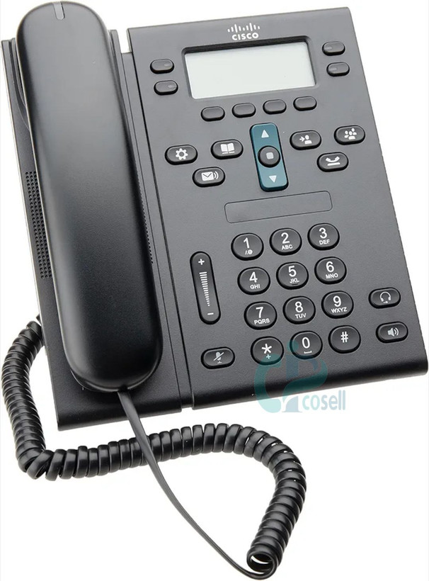 تلفن آیپی سیسکو CP-6945 با چهار خط، گیگابیت اترنت و نمایشگر گرافیکی