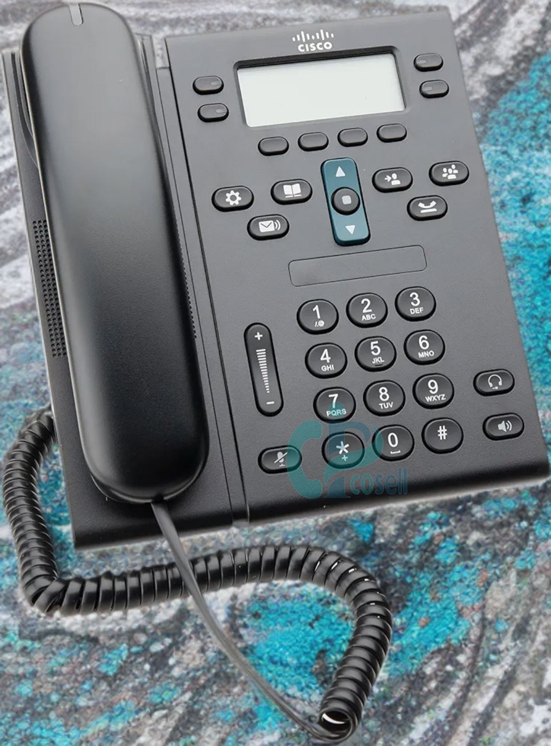 تلفن آی‌پی سیسکو CP-6945 با چهار خط، گیگابیت اترنت و نمایشگر گرافیکی