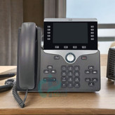 تلفن آیپی Cisco CP-8811 با نمایشگر 5 اینچ، کلیدهای برنامهپذیر و پورت گیگابیت