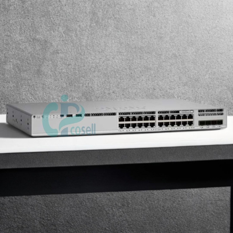 سوئیچ سیسکو C9200L-24T-4G-E | سوئیچ مدیریتی لایه ۳ با ۲۴ پورت گیگابیت