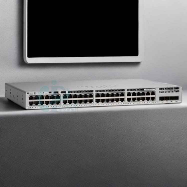 سوئیچ سیسکو C9200L-48T-4G-E | سوئیچ ۴۸ پورت گیگابیت با ۴ uplink 1G