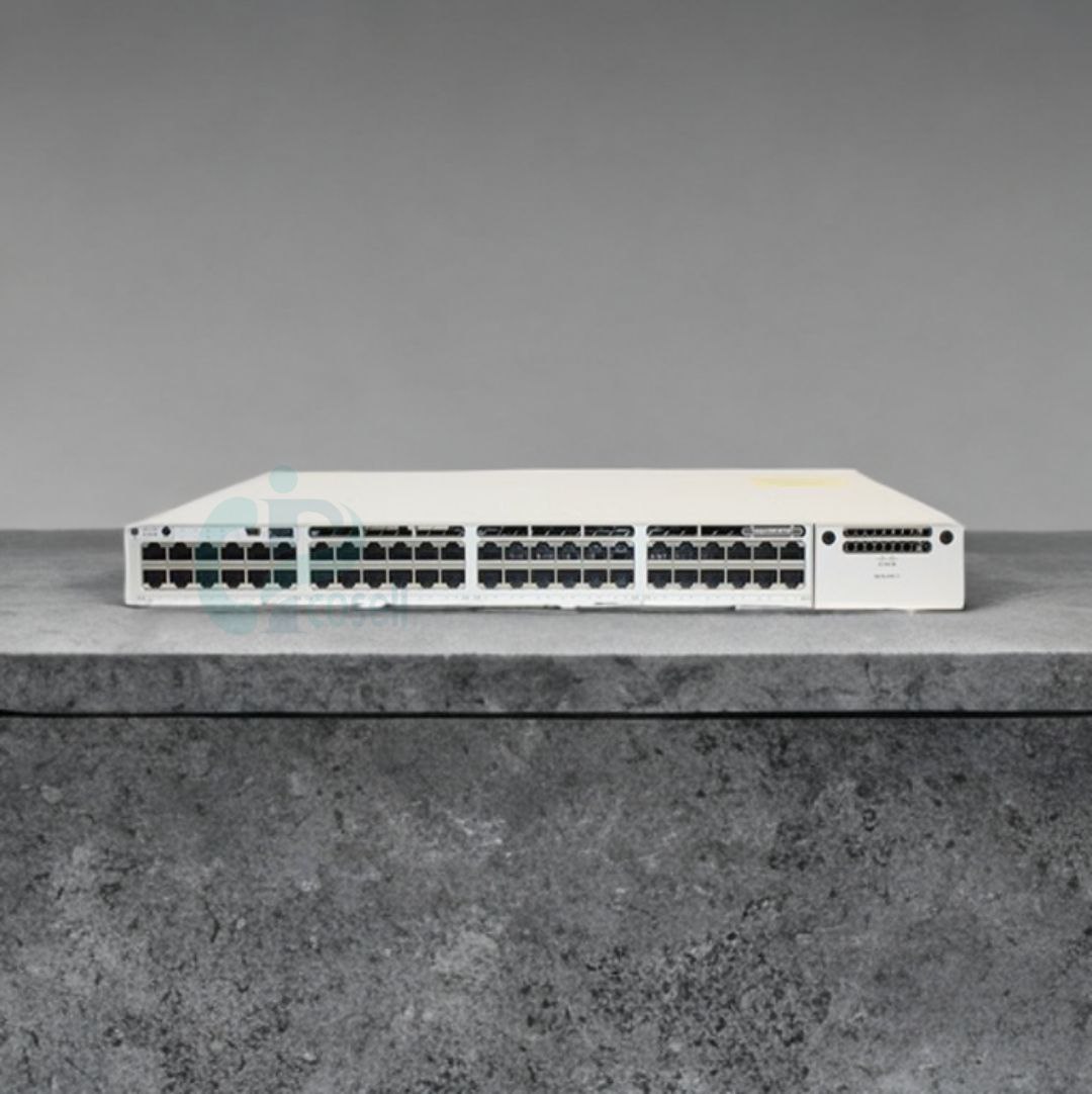 سوئیچ سیسکو C9300-48P-E | سوئیچ ۴۸ پورت Gigabit با PoE+