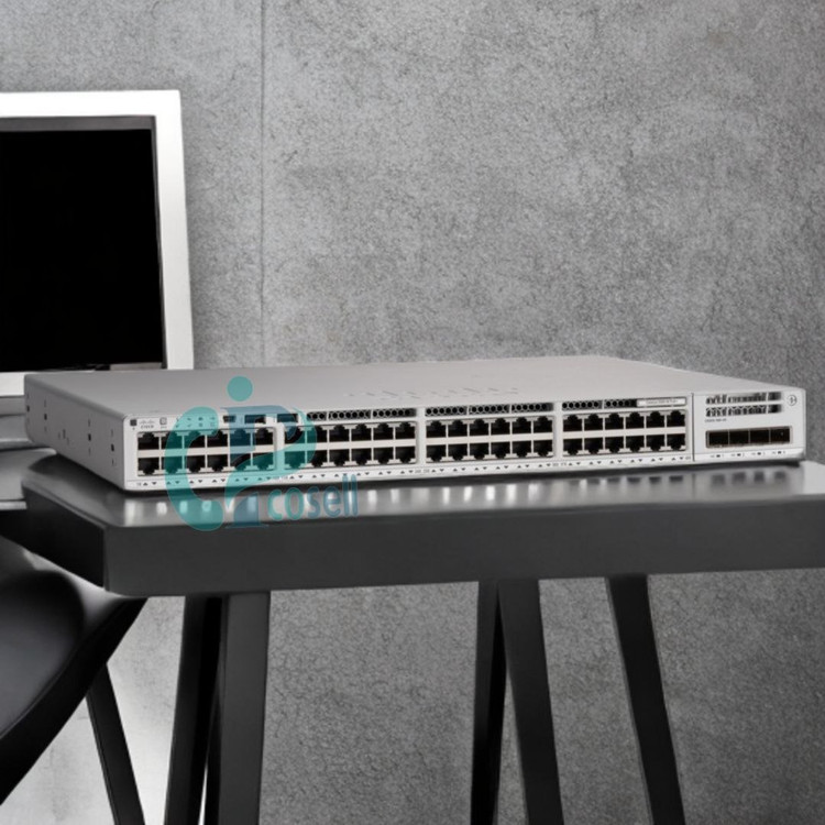 سوئیچ سیسکو C9200-48P-A ۴۸ پورت PoE+ با لایسنس Advantage