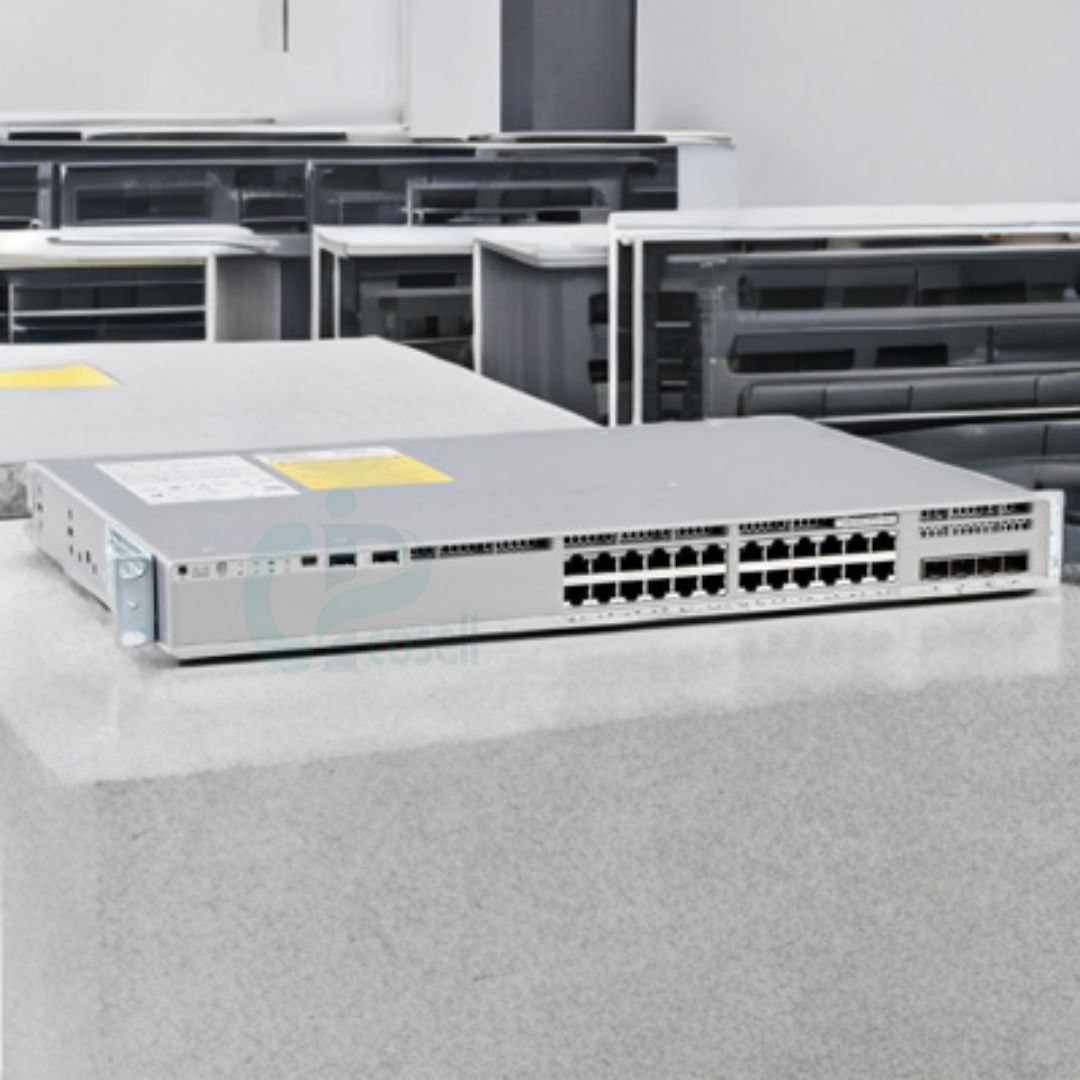 سوئیچ سیسکو C9200-24P-A ۲۴ پورت PoE+ با لایسنس Advantage