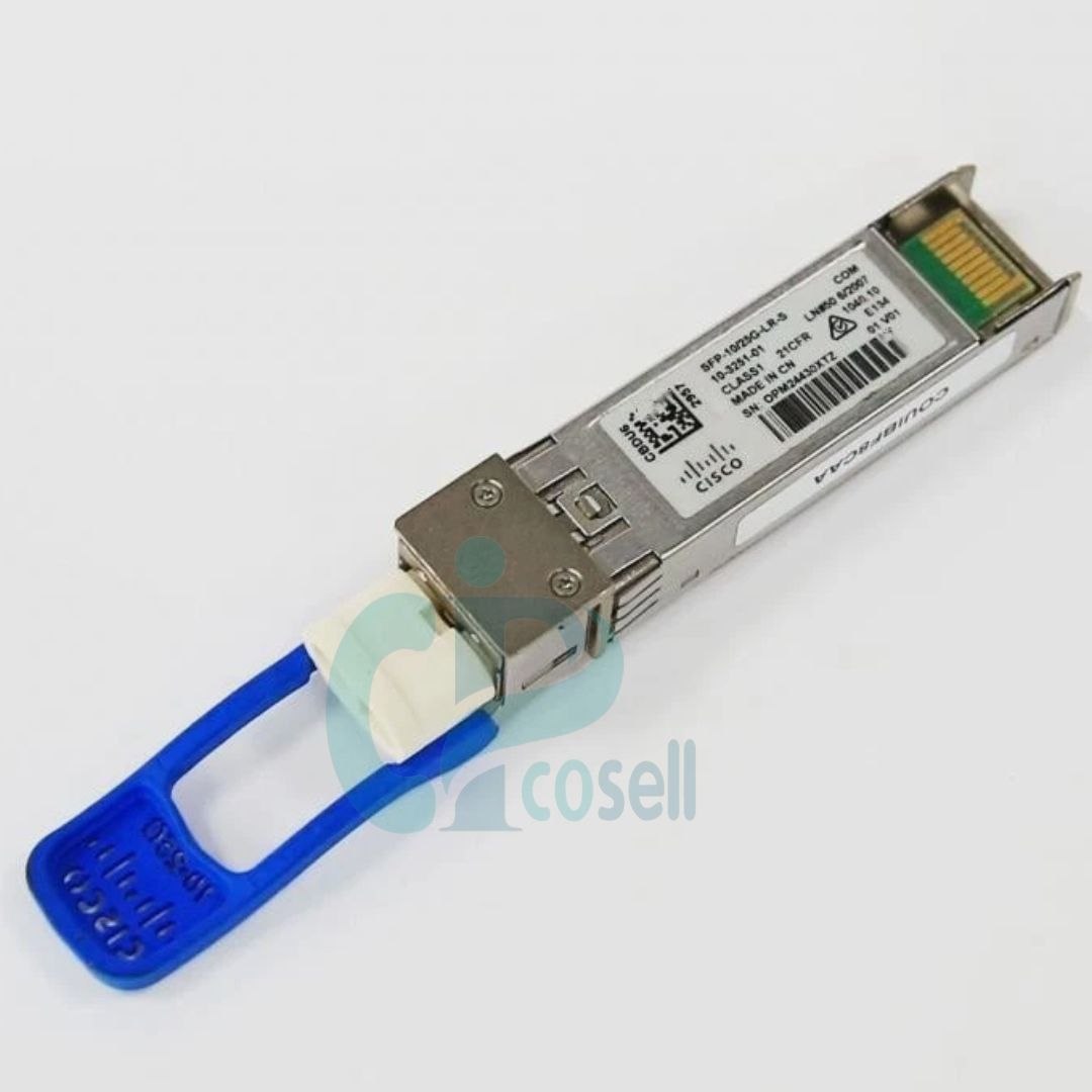 خرید ماژول شبکه سیسکو SFP-10/25G-LR-S با فیبر تک‌مد و طول موج 1310nm، لینک‌های 10 و 25 گیگابیت را تا 10 کیلومتر پشتیبانی می‌کند. مناسب دیتاسنتر.