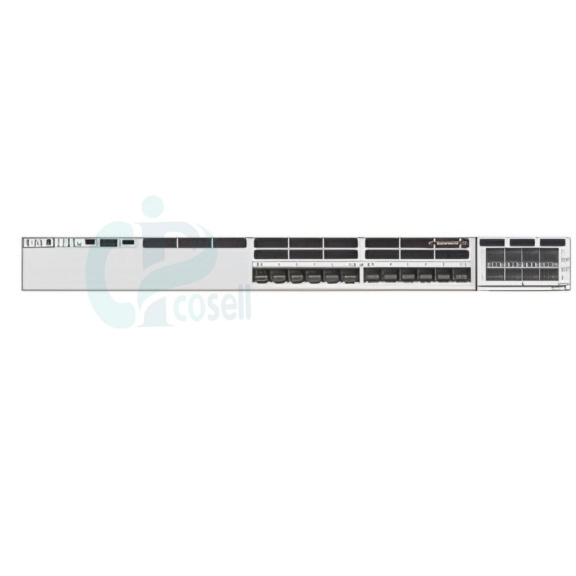 خرید آنلاین سوئیچ شبکه سیسکو C9300X-12Y-A با 12 پورت 10G و PoE+ از فروشگاه سیسکو سل.