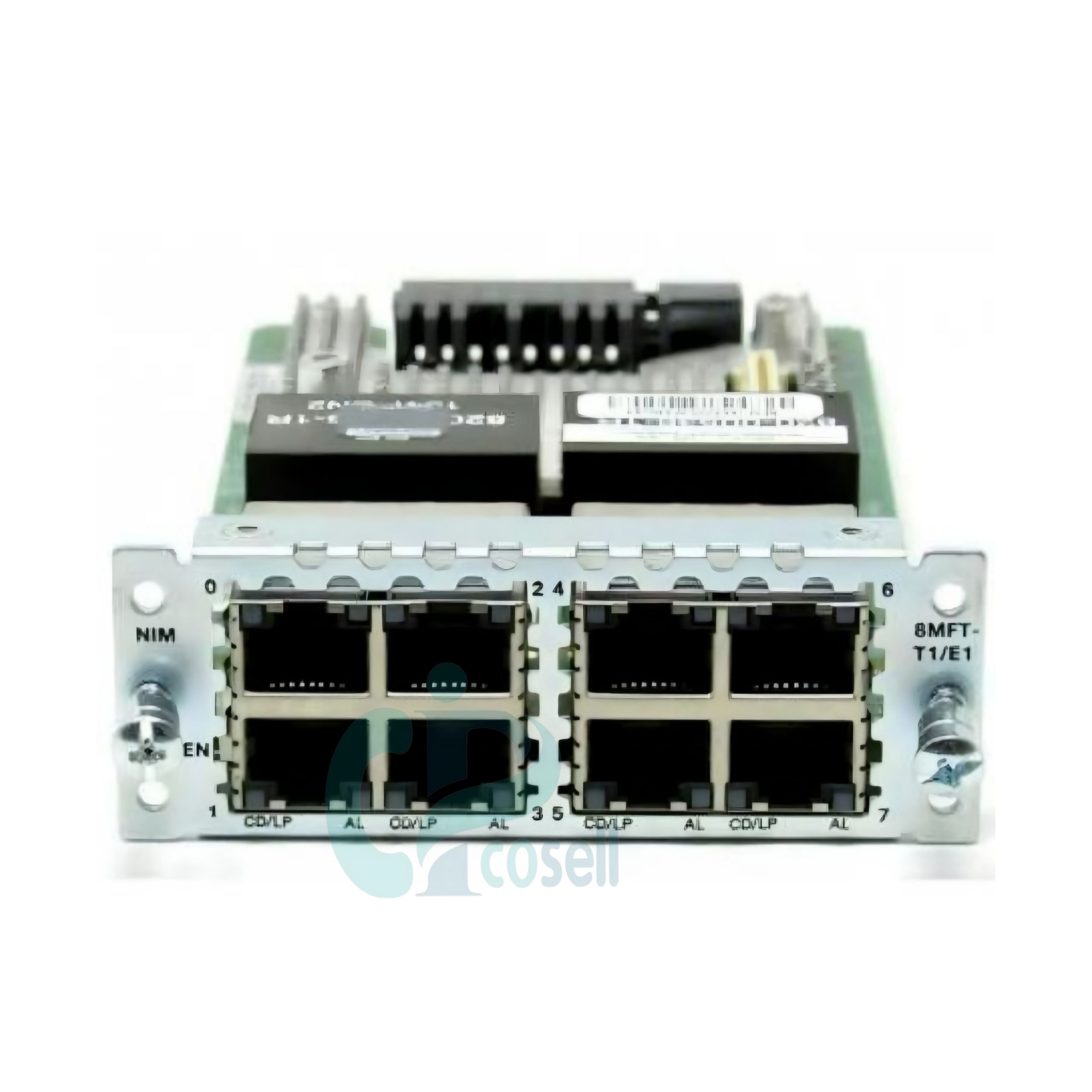 ماژول سیسکو NIM-8MFT-T1/E1 با 8 پورت T1/E1 Multiflex Trunk Voice/WAN