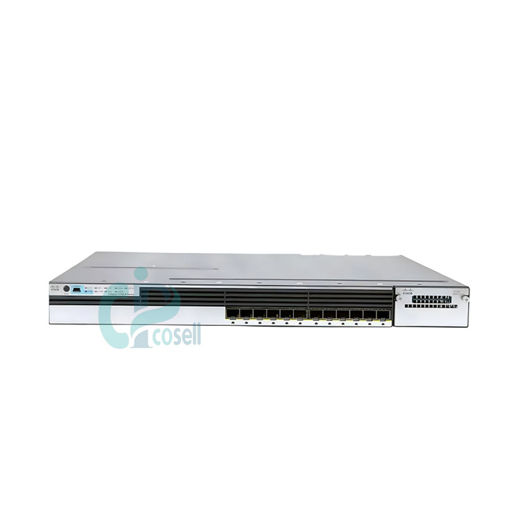 سوئیچ مدیریتی لایه 3 سیسکو WS-C3750X-12S-S با 12 پورت SFP