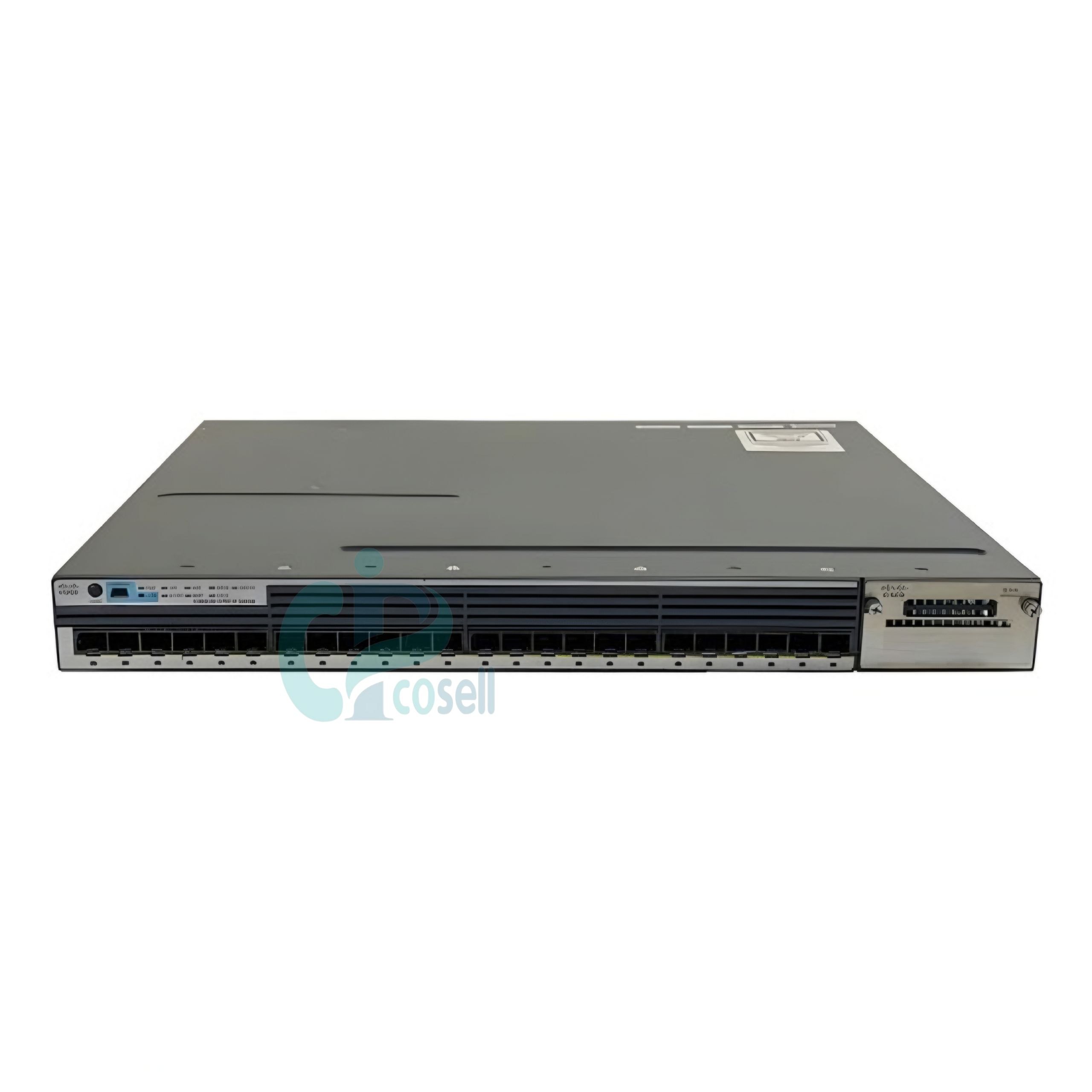 سوئیچ مدیریتی لایه 3 سیسکو WS-C3750X-24S-S با 24 پورت SFP
