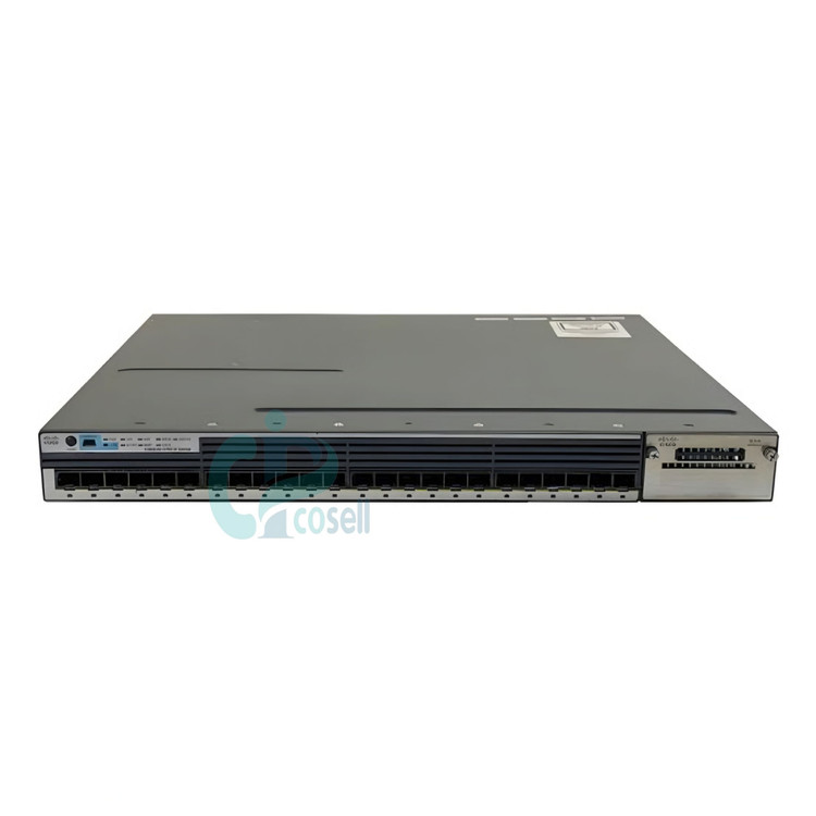 سوئیچ مدیریتی لایه 3 سیسکو WS-C3750X-24S-S با 24 پورت SFP
