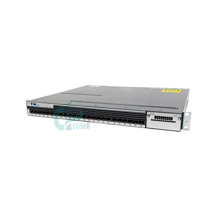 سوئیچ مدیریتی لایه 3 سیسکو WS-C3750X-24S-S با 24 پورت SFP
