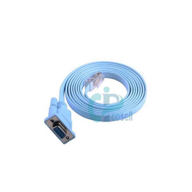 کابل کنسول RJ45 به Serial سیسکو برای کانفیگ سوئیچ و روتر سیسکو