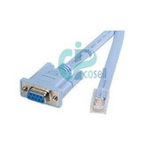 کابل کنسول RJ45 به Serial سیسکو برای کانفیگ سوئیچ و روتر سیسکو