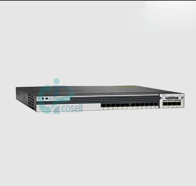 سوئیچ مدیریتی لایه 3 سیسکو WS-C3750X-12S-S با 12 پورت SFP